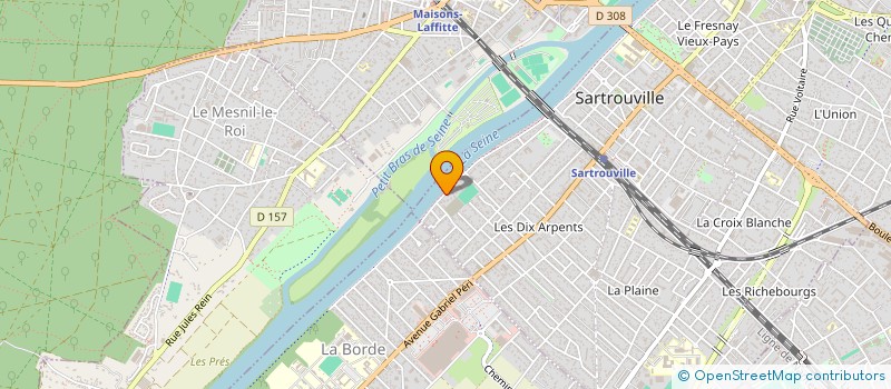 localisation de l'entreprise SOCIETE CIVILE DU MAS DEL PONT à SARTROUVILLE