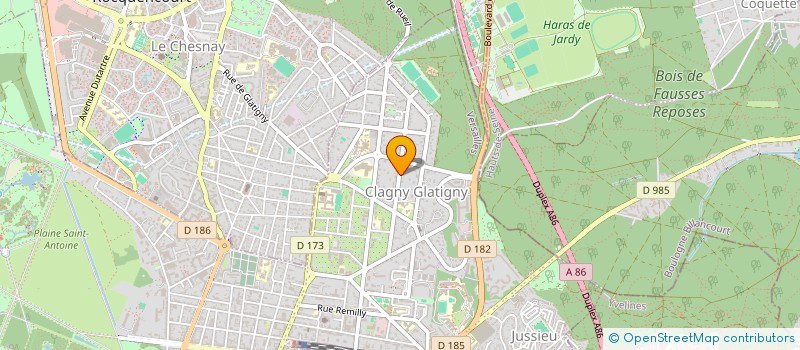 localisation de l'entreprise SOCIETE CIVILE DU MAS MARTEAU à VERSAILLES