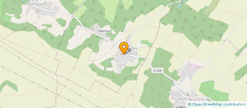 localisation de l'entreprise SOCIETE CIVILE DU MONTCET  COURCELLES-SAPICOURT