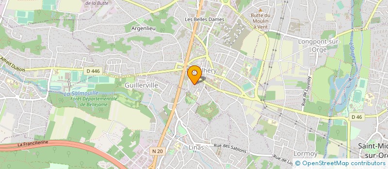 localisation de l'entreprise SOCIETE CIVILE DU MONTOIRE  MONTLHERY