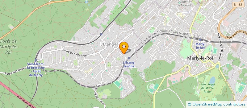 localisation de l'entreprise SOCIETE CIVILE DU MOULIN DU PECQ  L'ETANG-LA-VILLE