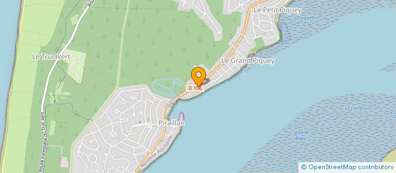 localisation de l'entreprise SOCIETE CIVILE DU MUREX à LEGE-CAP-FERRET