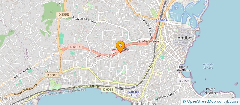 localisation de l'entreprise SOCIETE CIVILE DU PARC BADINE à ANTIBES