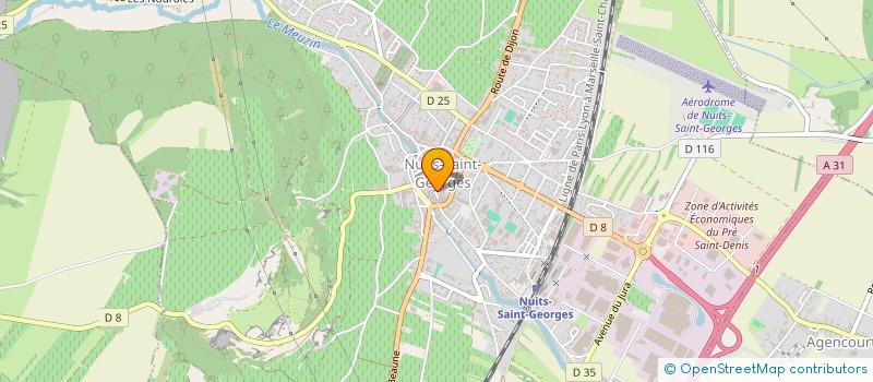 localisation de l'entreprise SOCIETE CIVILE DU PATRIMOINE DE SOPHIE  NUITS-SAINT-GEORGES