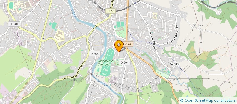localisation de l'entreprise SOCIETE CIVILE DU PETIT MOULIN à MONTLUCON