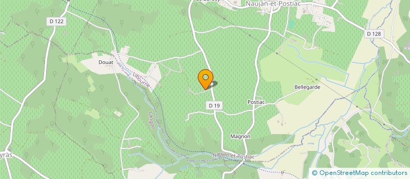 localisation de l'entreprise SOCIETE CIVILE DU PINTAQUE  NAUJAN-ET-POSTIAC