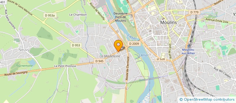 localisation de l'entreprise SOCIETE CIVILE DU PLANSOU à MOULINS