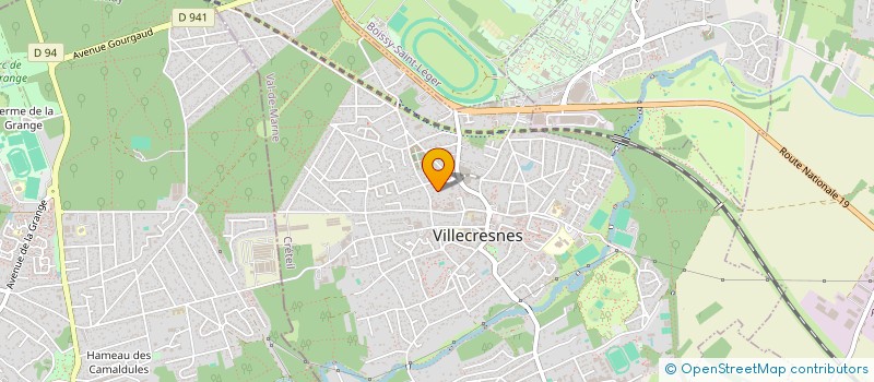 localisation de l'entreprise SOCIETE CIVILE DU POIRIER OUDET  VILLECRESNES