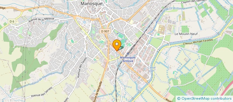 localisation de l'entreprise SOCIETE CIVILE DU PONT NEUF à MANOSQUE