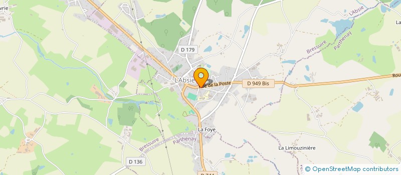 localisation de l'entreprise SOCIETE CIVILE DU PONTRET  MONCOUTANT-SUR-SEVRE