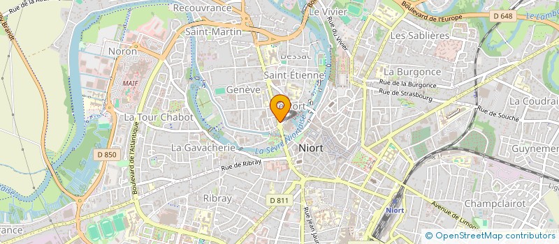 localisation de l'entreprise SOCIETE CIVILE DU PORT à NIORT
