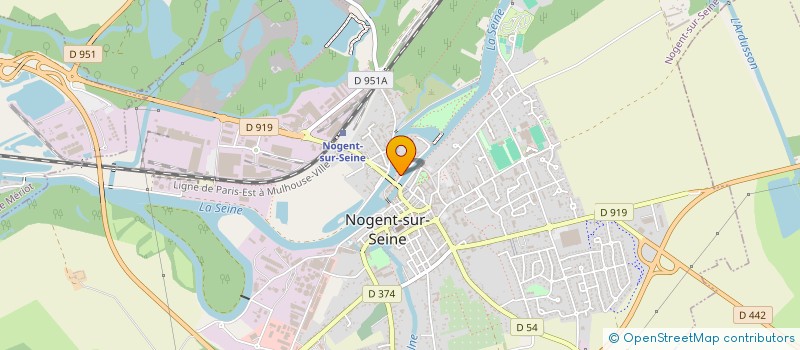 localisation de l'entreprise SOCIETE CIVILE DU PORT à NOGENT-SUR-SEINE