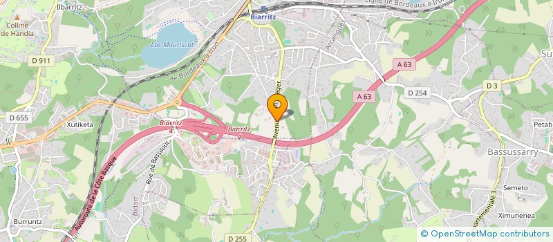 localisation de l'entreprise SOCIETE CIVILE DU RIO VERDE à BIARRITZ