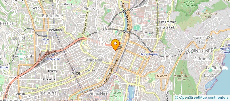 localisation de l'entreprise SOCIETE CIVILE DU SAGITTAIRE à NICE