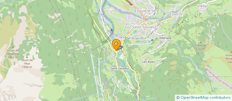 localisation de l'entreprise SOCIETE CIVILE DU SARDEIL  LUZ-SAINT-SAUVEUR