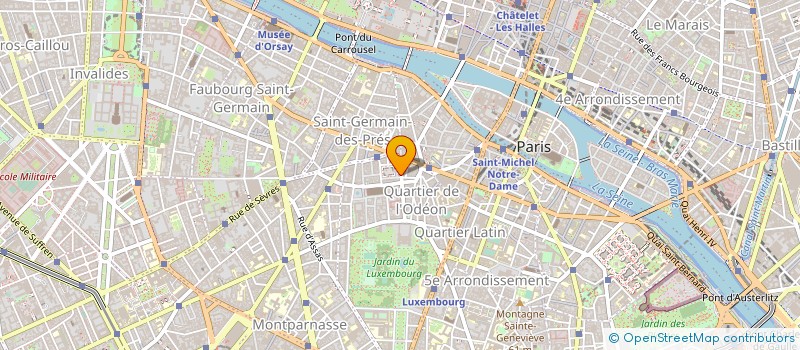 localisation de l'entreprise SOCIETE CIVILE DU SEMAPHORE  PARIS