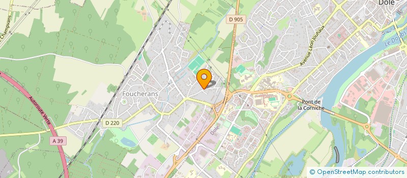 localisation de l'entreprise SOCIETE CIVILE DU SOLEIL LEVANT  FOUCHERANS