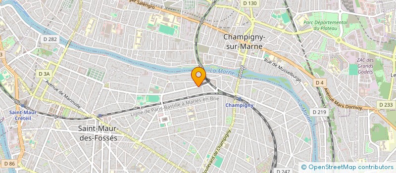 localisation de l'entreprise SOCIETE CIVILE DU SPERNOC à SAINT-MAUR-DES-FOSSES