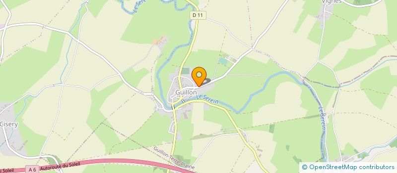 localisation de l'entreprise SOCIETE CIVILE DU THIOT  GUILLON-TERRE-PLAINE