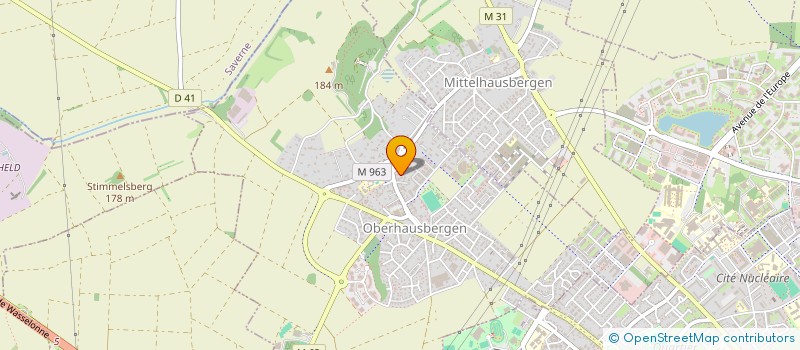 localisation de l'entreprise SOCIETE CIVILE DU TIGRE  OBERHAUSBERGEN