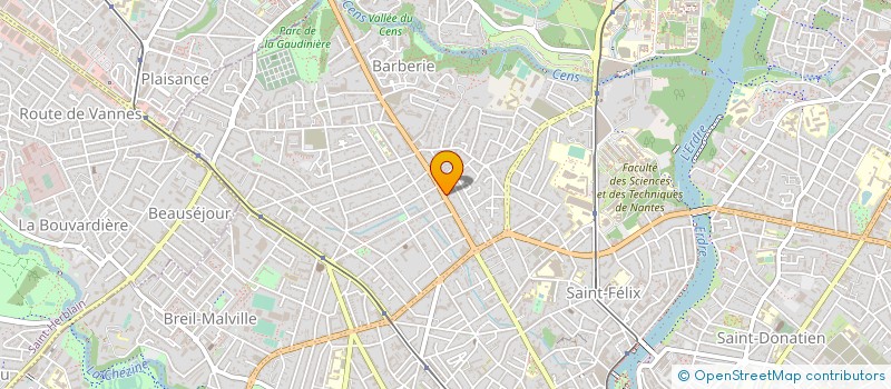 localisation de l'entreprise SOCIETE CIVILE DU TROCADERO à NANTES