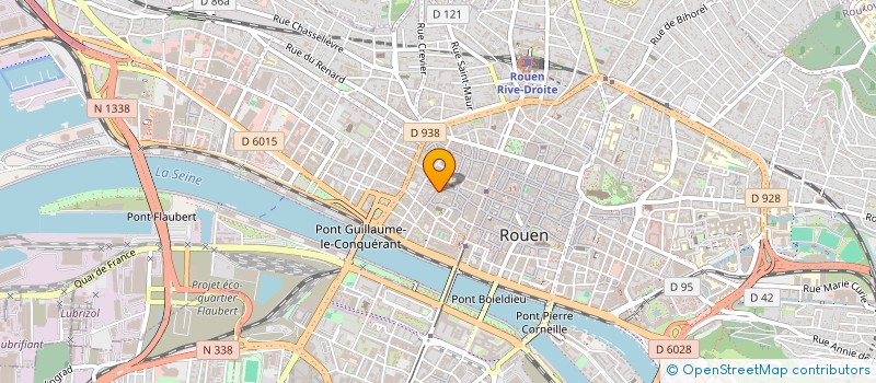 localisation de l'entreprise SOCIETE CIVILE DU VIEUX PALAIS à ROUEN