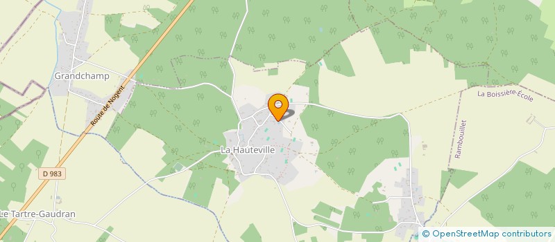 localisation de l'entreprise SOCIETE CIVILE DU WAGE  LA HAUTEVILLE