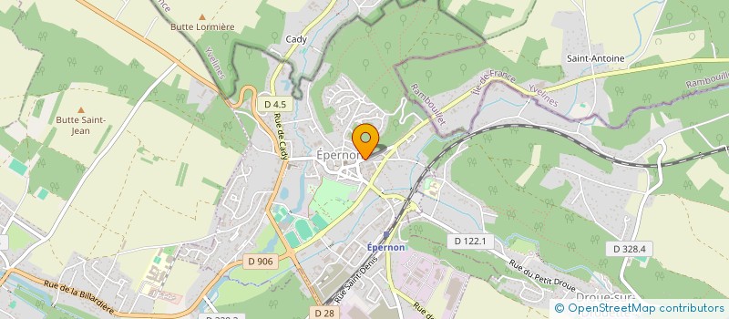 localisation de l'entreprise SOCIETE CIVILE DUO à EPERNON