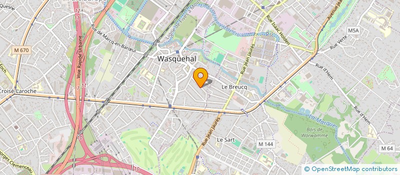 localisation de l'entreprise SOCIETE CIVILE DUPSYLHOT  WASQUEHAL
