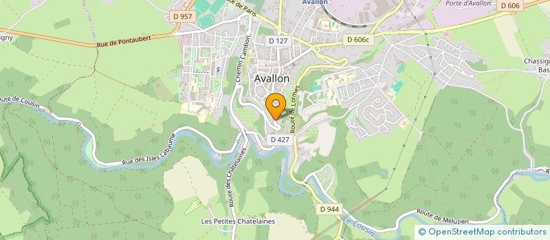 localisation de l'entreprise SOCIETE CIVILE DUVIVIER-MANDRON à AVALLON