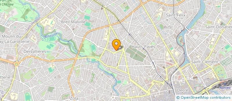 localisation de l'entreprise SOCIETE CIVILE E.M.M.A.  NANTES