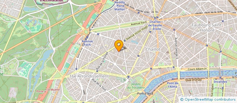 localisation de l'entreprise SOCIETE CIVILE ECURIE EXCELSIOR  PARIS