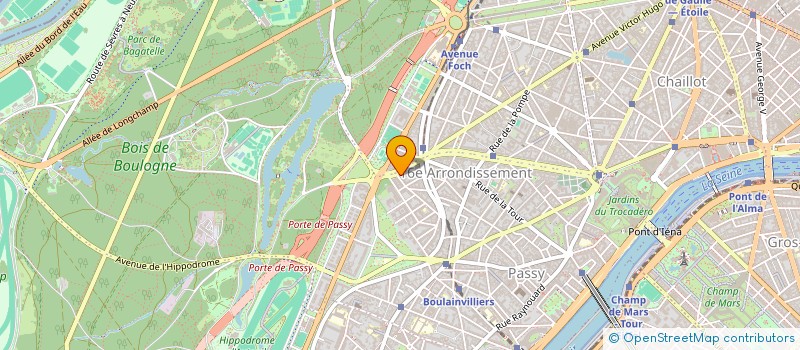 localisation de l'entreprise SOCIETE CIVILE ECURIE FERDANE  PARIS