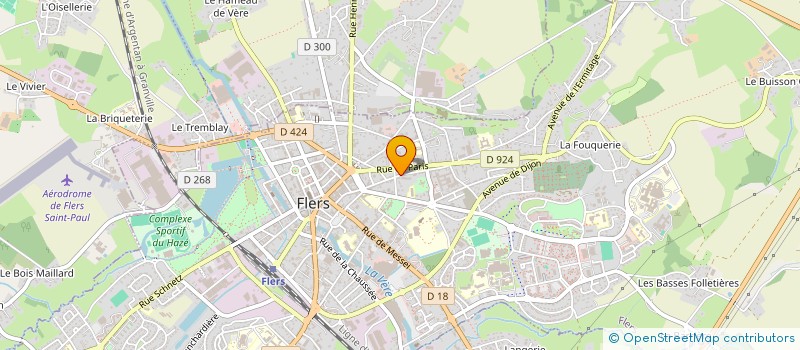 localisation de l'entreprise SOCIETE CIVILE ECURIE JEAN PICHON à FLERS