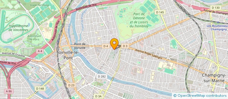 localisation de l'entreprise SOCIETE CIVILE EGALITE à JOINVILLE-LE-PONT