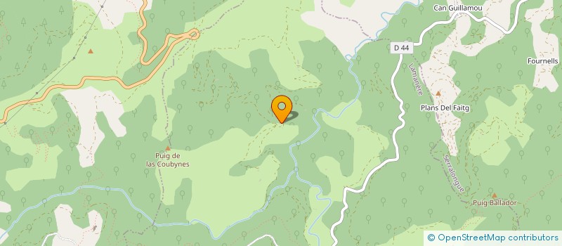 localisation de l'entreprise SOCIETE CIVILE EL FAIGT  SERRALONGUE