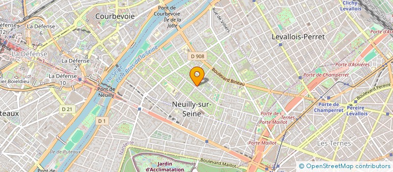 localisation de l'entreprise SOCIETE CIVILE ELGIN à NEUILLY-SUR-SEINE