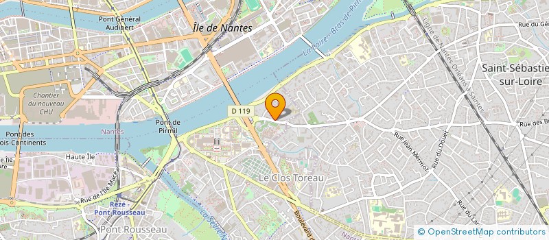 localisation de l'entreprise SOCIETE CIVILE ELICOM à NANTES