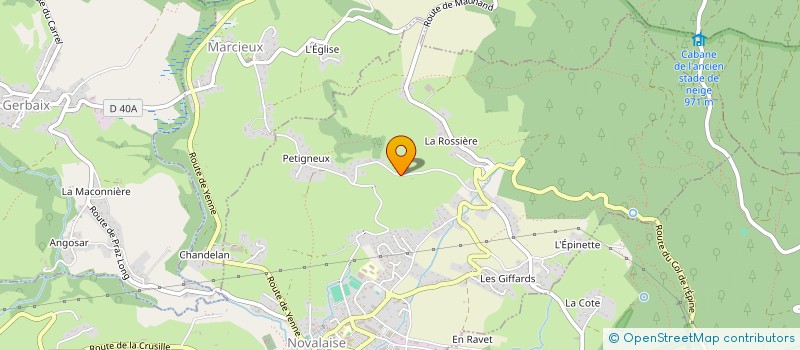 localisation de l'entreprise SOCIETE CIVILE ELISE-GUILLAUME-SYLVAIN  SAINT-AMOUR