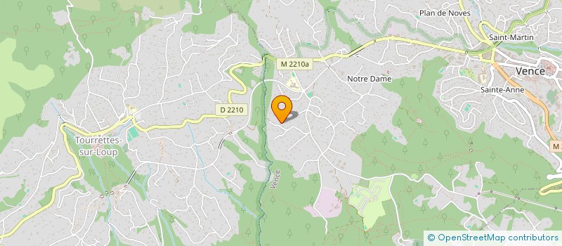 localisation de l'entreprise SOCIETE CIVILE EMIDAM  VENCE