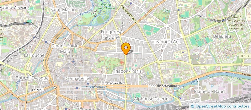 localisation de l'entreprise SOCIETE CIVILE EMMA, STE EN LIQUIDATION  RENNES