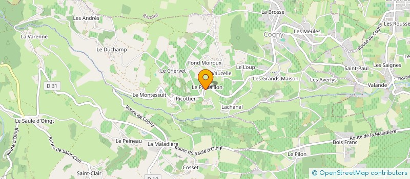 localisation de l'entreprise SOCIETE CIVILE EN TOUS VENTS à PORTE-DES-PIERRES-DOREES