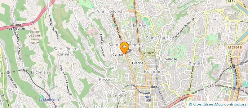 localisation de l'entreprise SOCIETE CIVILE ENDLER à NICE