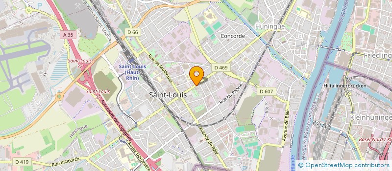 localisation de l'entreprise SOCIETE CIVILE ENGASSER  SAINT-LOUIS