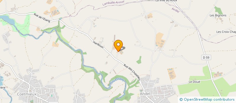 localisation de l'entreprise SOCIETE CIVILE ENZONOA  HENANSAL