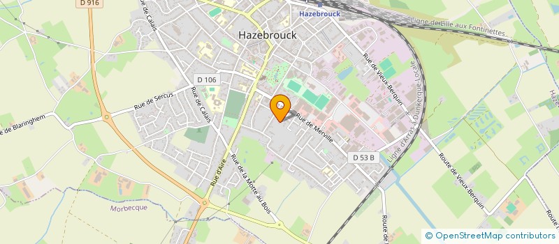 localisation de l'entreprise SOCIETE CIVILE EPHITEQ  CAESTRE