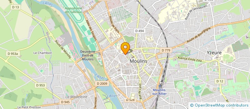 localisation de l'entreprise SOCIETE CIVILE ERADO à MOULINS