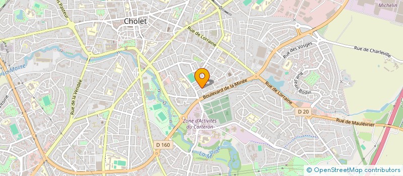 localisation de l'entreprise SOCIETE CIVILE ERJEFRAM à CHOLET