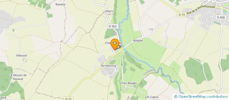 localisation de l'entreprise SOCIETE CIVILE ERKAPAL à VAL-DE-BONNIEURE