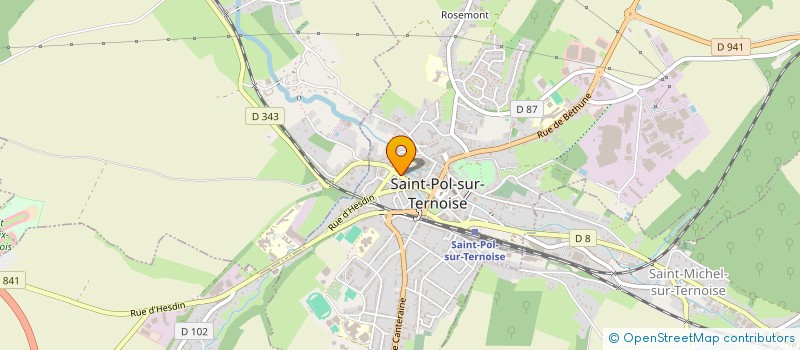 localisation de l'entreprise SOCIETE CIVILE ESPACE AVENIR à GAUCHIN-VERLOINGT